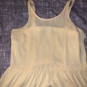 Yellow Calvin Klein blouse